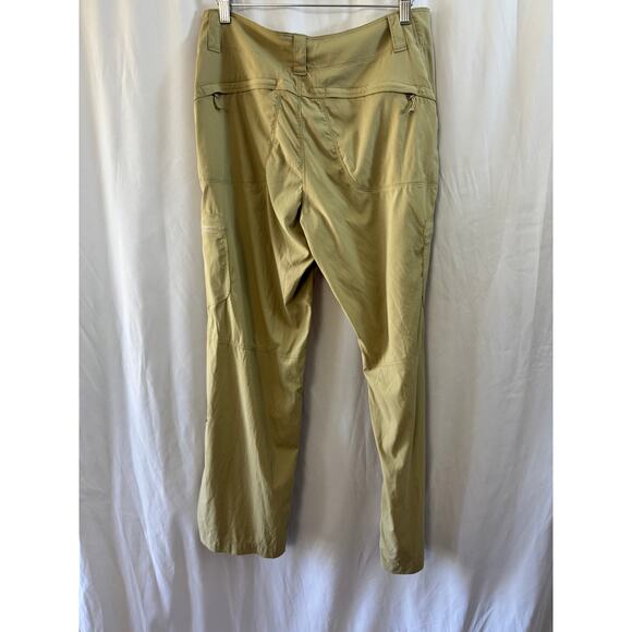 Womens Hiking Pants Outdoor Recreation Khaki Lightweight Cargo - Picture 8 of 12